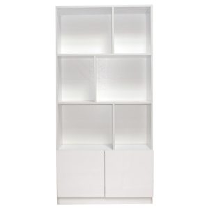 کتابخانه مدل 3 طبقه و کمددار IKE487