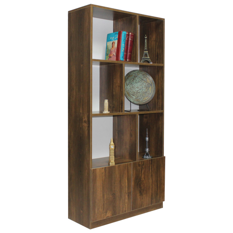 کتابخانه مدل 3 طبقه و کمددار IKE487