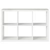 قفسه کتاب سرو چوب مدل 6Cube