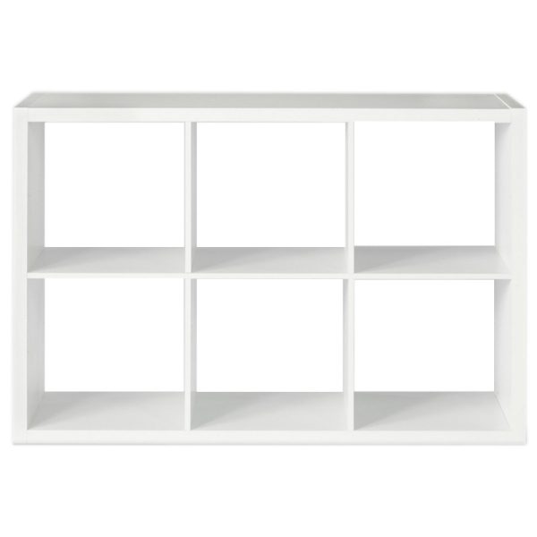 قفسه کتاب سرو چوب مدل 6Cube