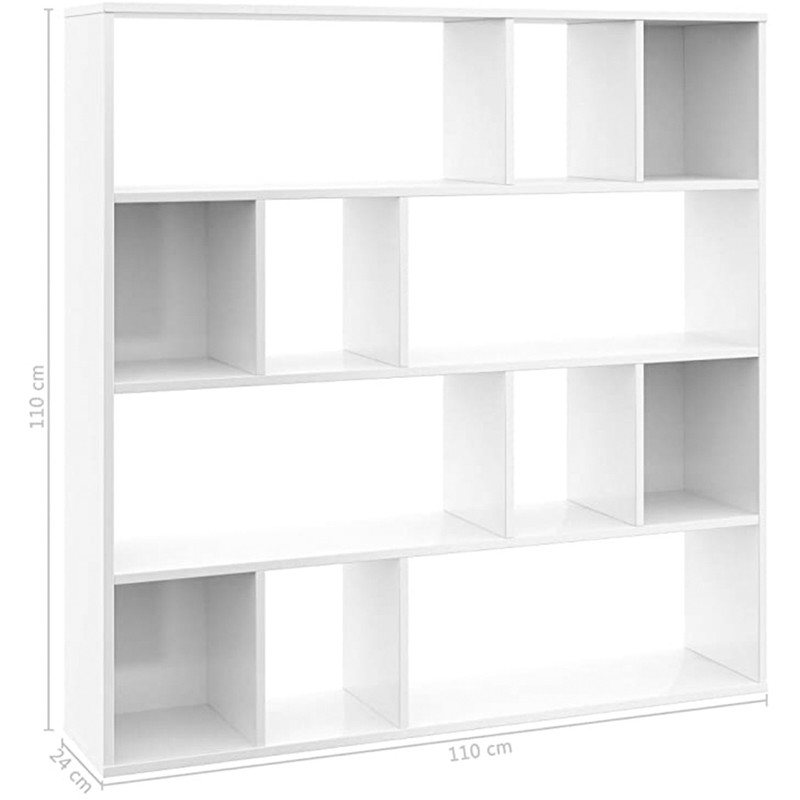 کتابخانه مدل A2-DividerBookCabinet