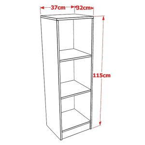 کتابخانه فوفل مدل B106 N3 V01