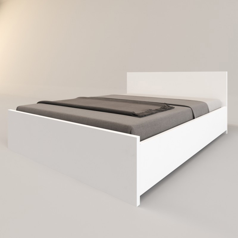 تخت خواب دونفره مدل مدرن کد FC22 سایز 160x200 سانتی متر