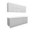 کابینت آشپزخانه مدل FH C12 مجموعه 8 عددی