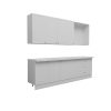 کابینت آشپزخانه مدل FH C19 مجموعه 8 عددی