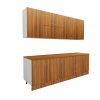 کابینت آشپزخانه مدل FH CL12 مجموعه 8عددی