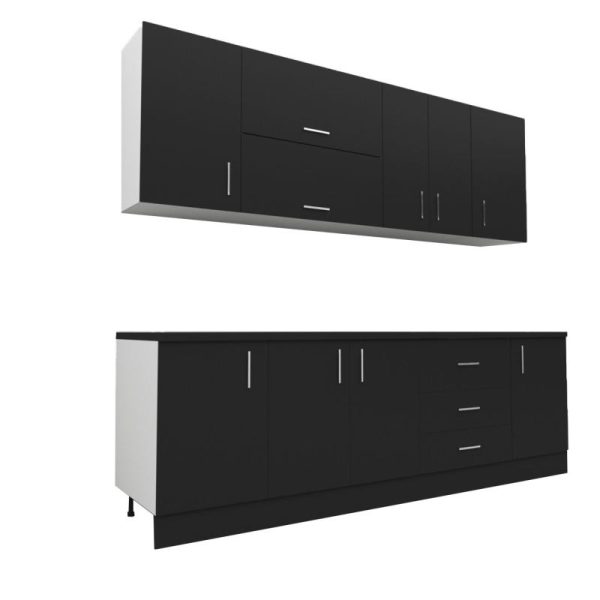 کابینت آشپزخانه مدل FH CM12 مجموعه 8 عددی