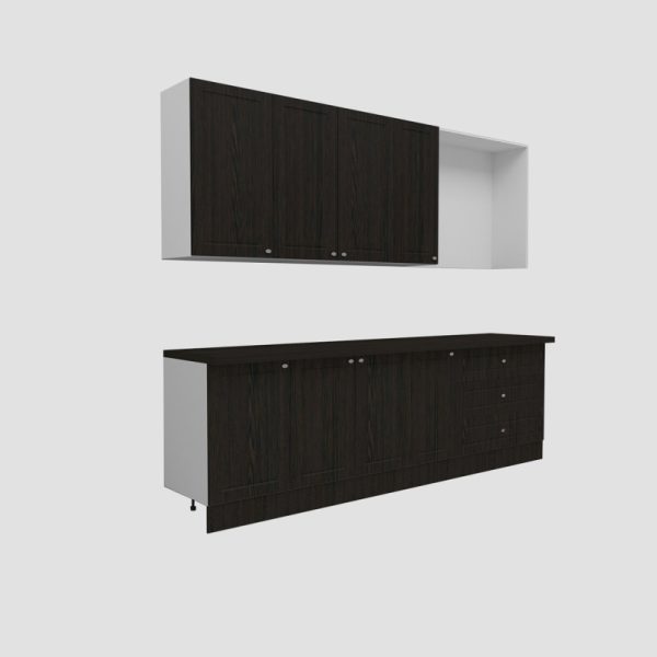 کابینت آشپزخانه مدل FH CW19 مجموعه 8 عددی