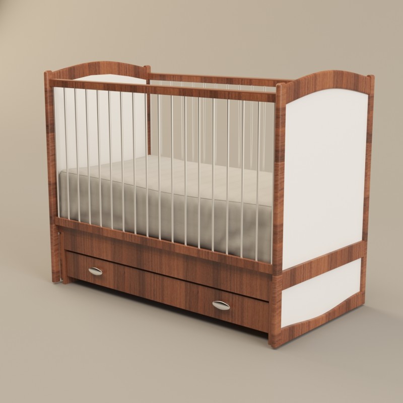 سرویس تخت و کمد کودک و نوزاد مدل FH330