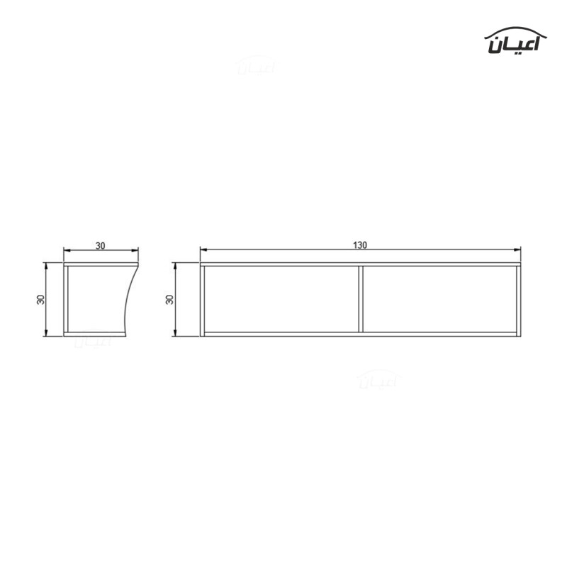 میز تلویزیون دیواری مدل FH352