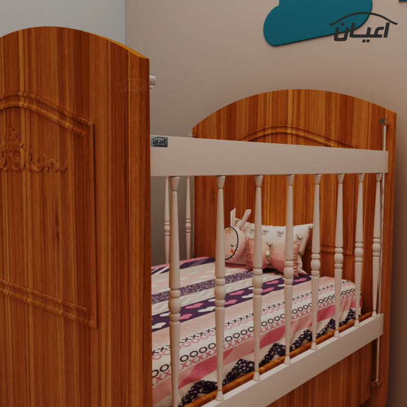 تخت کنار مادر اعیان مدل FH399 سایز 70x74 سانتی متر