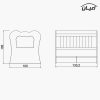 تختخواب کودک مدل FH405