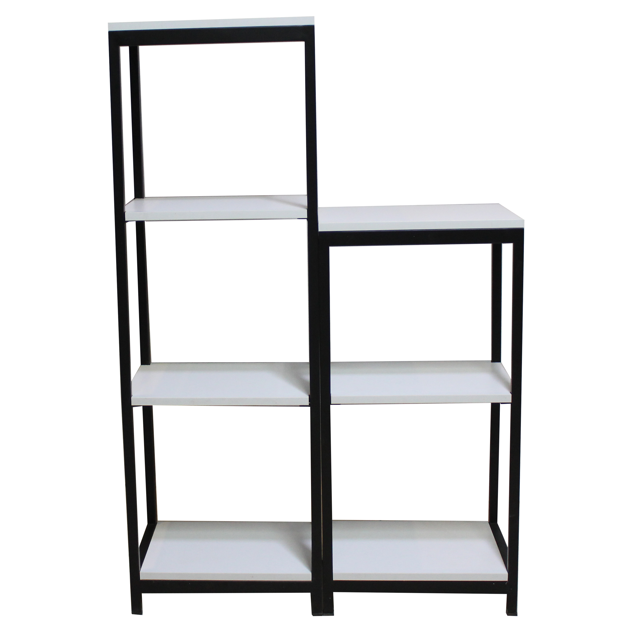 کتابخانه مدل چوبی فلزی IKE432 مجموعه 2 عددی