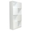 کتابخانه مدل قفسه ای و چهار کمد کد IKE488