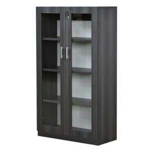 کمد اداری ایستا مدل ISG155 بلوطی تیره