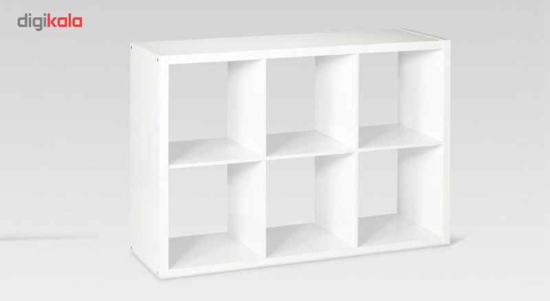 قفسه کتاب سرو چوب مدل 6Cube
