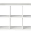 قفسه کتاب سرو چوب مدل 6Cube