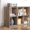 قفسه کتاب سرو چوب مدل 6Cube
