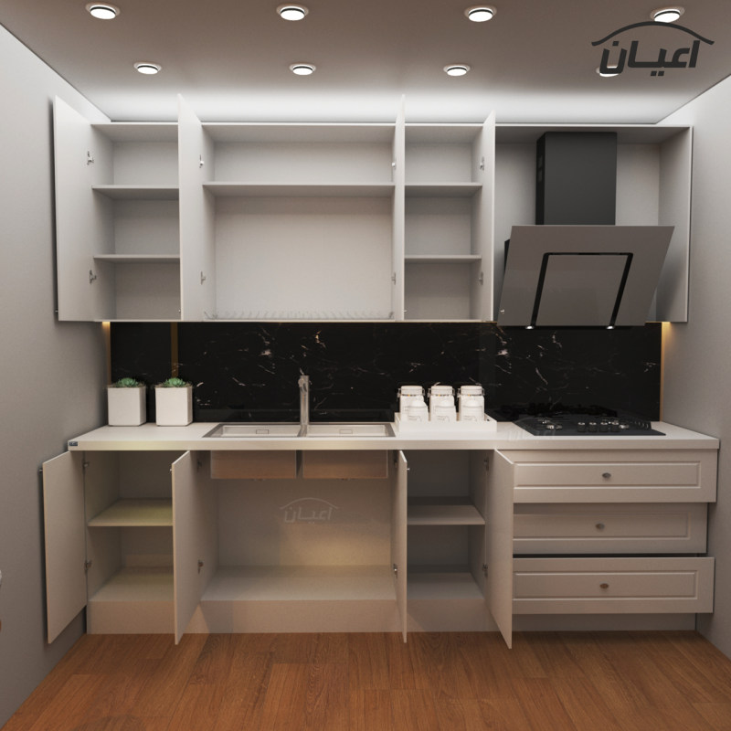 کابینت آشپزخانه مدل FH C19 مجموعه 8 عددی