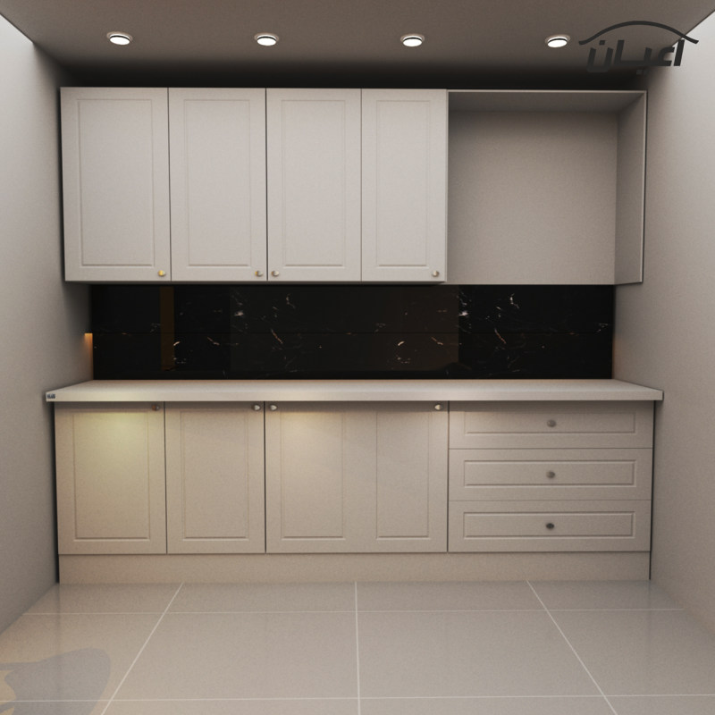 کابینت آشپزخانه مدل FH C19 مجموعه 8 عددی