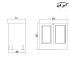 کابینت آشپزخانه اعیان مدل FH C20