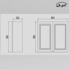 کابینت آشپزخانه اعیان مدل FH C24