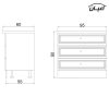 کابینت آشپزخانه اعیان مدل FH CG21