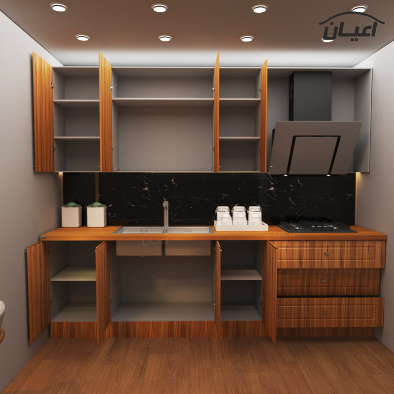 کابینت آشپزخانه مدل FH CL19 مجموعه 8 عددی