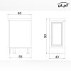 کابینت آشپزخانه اعیان مدل FH CL23