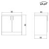 کابینت آشپزخانه اعیان مدل FH CW15