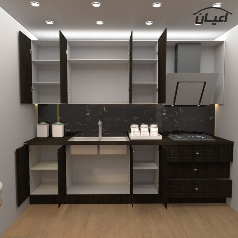 کابینت آشپزخانه مدل FH CW19 مجموعه 8 عددی
