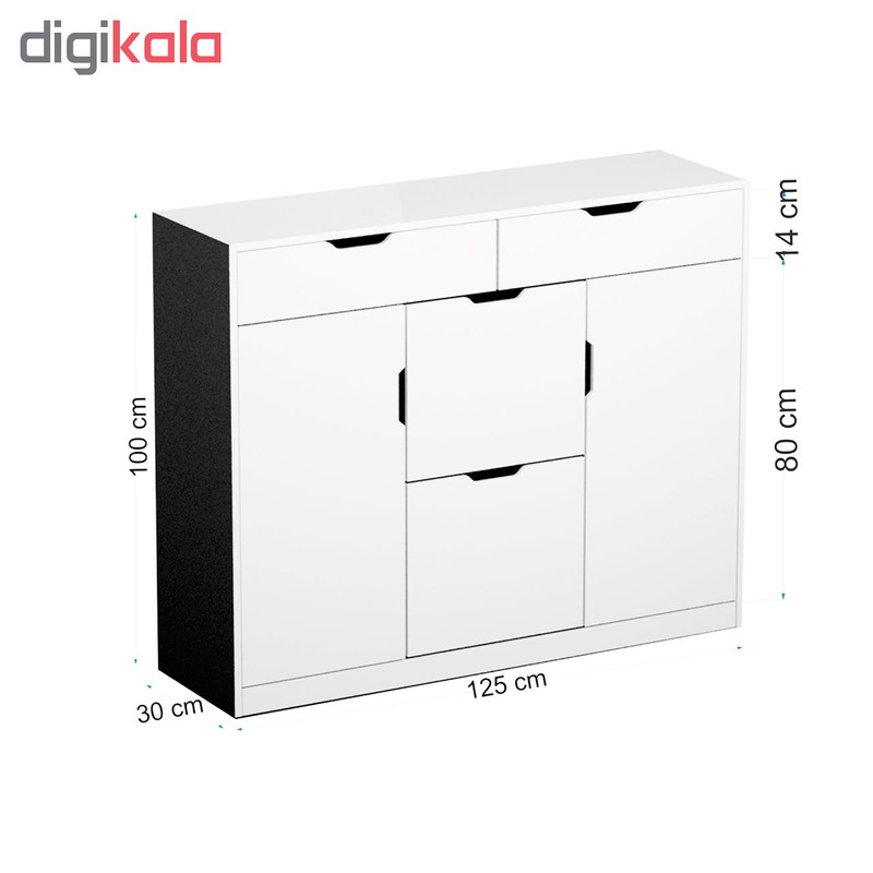 جا کفشی مدل فیدارو کد GL02